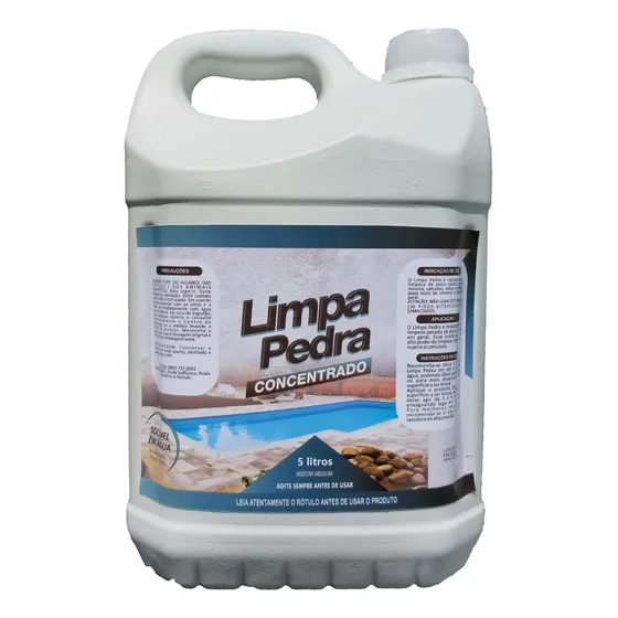 Limpa Pedras E Pisos Usos Doméstico E Profissional - 5 L